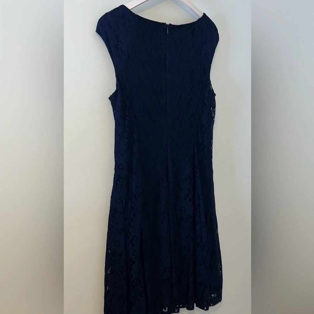 American Living Navy‎ Blue Midlength dress   EUC
